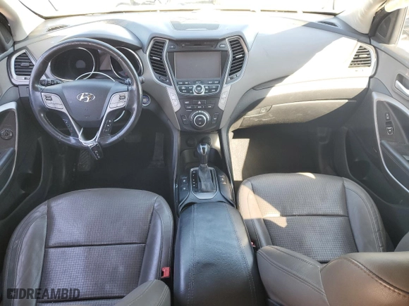 2015 Hyundai Santa Fe Sport with VIN 5XYZW4LA3FG262003, listed as a Copart auction lot 46107965 with 220,551 mi miles and Salvage Title. Bid and sale history available at carsss.com. Image 8.