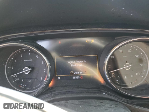 2020 Buick Encore GX Select with VIN KL4MMESL6LB119233, listed as a Copart auction lot 60217445 with 58,525 mi miles and Salvage title. Bid and sale history available at DreamBid. Image 9.