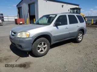 2006 Mazda Tribute i with VIN 4F2YZ92Z86KM12012, listed as a Copart auction lot 53726725 with 162,884 mi miles and Salvage Title. Bid and sale history available at carsss.com. Image 1.