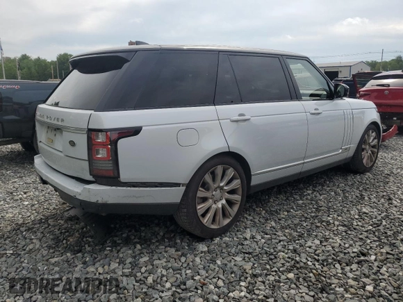 2017 Land Rover Range Rover z VIN SALGS5FE5HA350506, wystawiony jako Copart lot #62845195 z przebiegiem 46 739 mil mil oraz Szkoda całkowita • Salvage title. Historia ofert i sprzedaży dostępna na DreamBid. Obrazek 3.