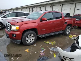 2016 GMC Canyon 2WD SLE with VIN 1GTG5CE36G1151014, listed as a Copart auction lot 86960274 with 71,593 mi miles and Salvage Title. Bid and sale history available at carsss.com. Image 1.
