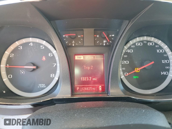 2015 GMC Terrain SLE with VIN 2GKFLWEKXF6109181, listed as a Copart auction lot 88715215 with 124,425 mi miles and Salvage Title. Bid and sale history available at DreamBid. Image 9.