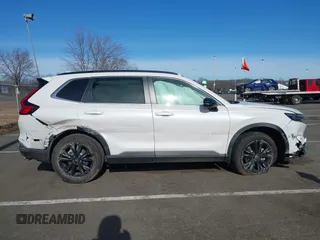 2025 Honda CR-V Sport Touring with VIN 5J6RS6H92SL014677, listed as a IAAI auction lot 41500211 with 4,853 mi miles and . Bid and sale history available at carsss.com. Image 13.