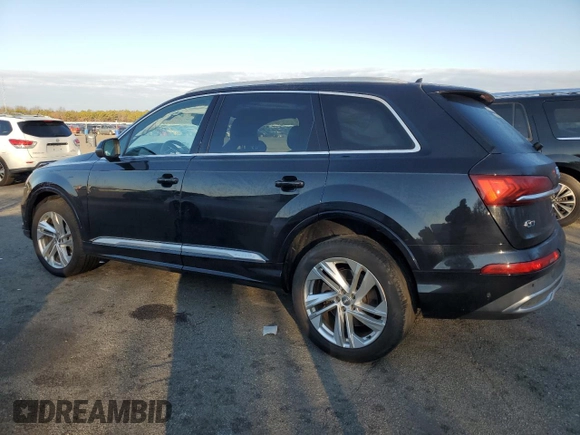 2020 Audi Q7 Premium Plus with VIN WA1LJAF74LD011658, listed as a Copart auction lot 88143785 with 44,250 mi miles and Salvage title. Bid and sale history available at DreamBid. Image 2.