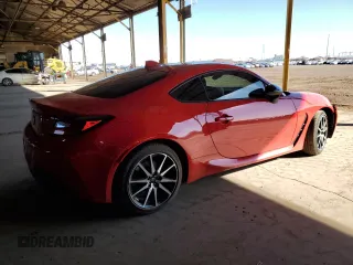2022 Toyota GR86 with VIN JF1ZNBC1XN8751386, listed as a Copart auction lot 79253854 with 33,379 mi miles and Salvage Title. Bid and sale history available at carsss.com. Image 3.