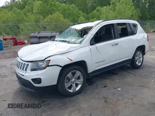 2016 Jeep Compass High Altitude Edition with VIN 1C4NJCEA9GD615042, listed as a IAAI auction lot 41898022 with 95,327 mi miles. Bid and sale history available at carsss.com. Image 2.