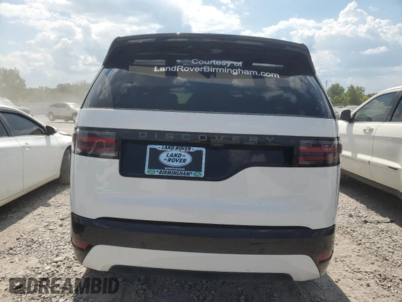 2024 Land Rover Discovery with VIN SALRL2EX9R2492442, listed as a Copart auction lot 66367054 with 2,104 mi miles and Salvage Title. Bid and sale history available at DreamBid. Image 6.