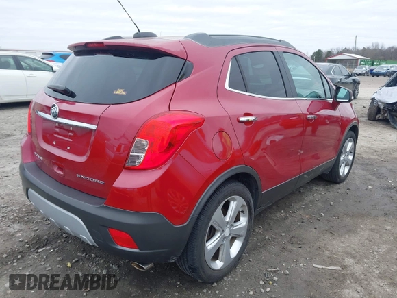 2015 Buick Encore with VIN KL4CJASB7FB240233, listed as a IAAI auction lot 41493333 with 70,632 mi miles. Bid and sale history available at carsss.com. Image 4.