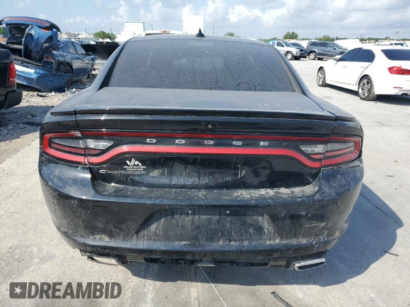 2019 Dodge Charger SXT with VIN 2C3CDXJGXKH653881, listed as a Copart auction lot 54692945 with Not Provided miles and Salvage Title. Bid and sale history available at DreamBid. Image 6.