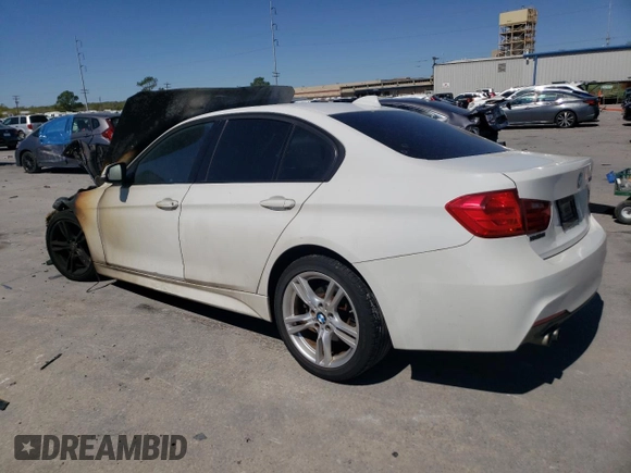 2013 BMW 3 Series 328i with VIN WBA3A5C55DF354000, listed as a Copart auction lot 49655685 with Not Provided miles and Salvage Title. Bid and sale history available at carsss.com. Image 2.