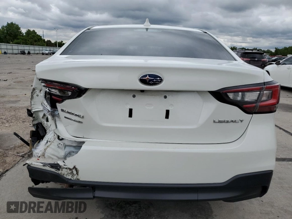 2022 Subaru Legacy Premium with VIN 4S3BWAD62N3004696, listed as a Copart auction lot 58520295 with 43,042 mi miles and Clean title. Bid and sale history available at DreamBid. Image 6.