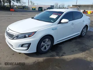 2016 Kia Optima Hybrid with VIN KNAGM4AD2G5094596, listed as a IAAI auction lot 41826923 with 146,240 mi miles. Bid and sale history available at carsss.com. Image 2.