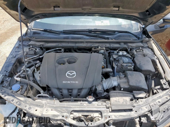 2021 Mazda 3 Select with VIN JM1BPABLXM1323957, listed as a Copart auction lot 62337215 with 75,068 mi miles and Salvage title. Bid and sale history available at DreamBid. Image 11.