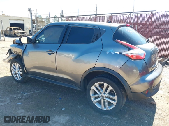 2015 Nissan Juke S with VIN JN8AF5MR3FT506748, listed as a IAAI auction lot 41596464 with 1 mi miles. Bid and sale history available at carsss.com. Image 3.