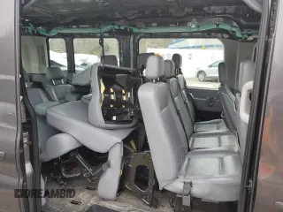 2019 Ford Transit Passenger XL with VIN 1FBAX2CM5KKB18955, listed as a Copart auction lot 48041645 with 65,430 mi miles and Salvage Title. Bid and sale history available at carsss.com. Image 10.