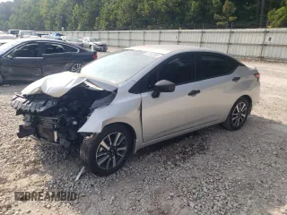 2024 Nissan Versa S with VIN 3N1CN8DV6RL872205, listed as a Copart auction lot 61602985 with 14,132 mi miles and Salvage title. Bid and sale history available at DreamBid. Image 1.