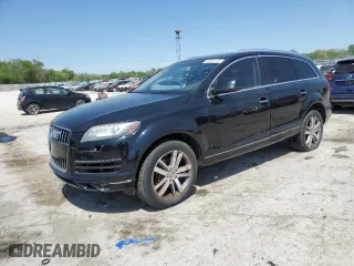 2014 Audi Q7 3.0T Premium Plus with VIN WA1LGAFE2ED015935, listed as a Copart auction lot 53204145 with 109,644 mi miles and Clean Title. Bid and sale history available at carsss.com. Image 1.