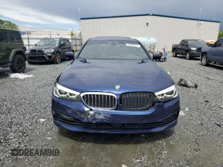 2018 BMW 5 Series 540i xDrive with VIN WBAJE7C52JWC56080, listed as a Copart auction lot 53043545 with 90,975 mi miles and Clean Title. Bid and sale history available at carsss.com. Image 5.