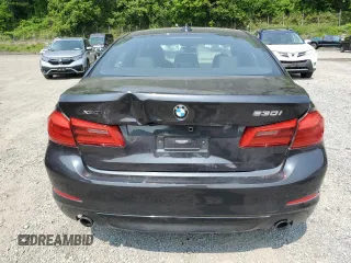 2018 BMW 5 Series 530e xDrive z VIN WBAJB1C52JG623900, wystawiony jako Copart lot #58125105 z przebiegiem 101 615 mil mil oraz Szkoda całkowita • Salvage title. Historia ofert i sprzedaży dostępna na DreamBid. Obrazek 6.