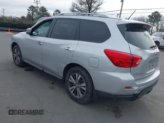 2018 Nissan Pathfinder SL with VIN 5N1DR2MM1JC675383, listed as a IAAI auction lot 41412784 with 115,657 mi miles and . Bid and sale history available at DreamBid. Image 3.