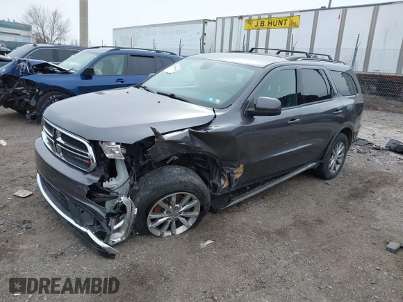 2017 Dodge Durango SXT with VIN 1C4RDJAG1HC918038, listed as a IAAI auction lot 41599549 with 93,417 mi miles and . Bid and sale history available at DreamBid. Image 2.