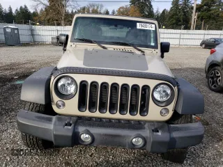 2017 Jeep Wrangler Willys Wheeler with VIN 1C4AJWAG8HL604146, listed as a Copart auction lot 79485174 with 24,888 mi miles and Salvage Title. Bid and sale history available at DreamBid. Image 5.