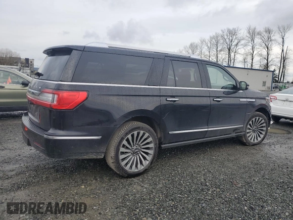 2019 Lincoln Navigator Reserve z VIN 5LMJJ3LT1KEL15753, wystawiony jako Copart lot #49267085 z przebiegiem 59 916 mil mil oraz Szkoda całkowita • Salvage title. Historia ofert i sprzedaży dostępna na DreamBid. Obrazek 3.