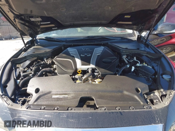 2018 Infiniti Q50 Luxe with VIN JN1EV7AP1JM351430, listed as a IAAI auction lot 42209857 with 119,531 mi miles and . Bid and sale history available at carsss.com. Image 10.