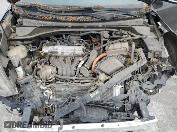 2017 Kia Niro EX with VIN KNDCC3LC1H5057463, listed as a Copart auction lot 52176535 with 167,020 mi miles and Salvage Title. Bid and sale history available at carsss.com. Image 12.