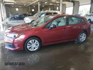 2023 Subaru Impreza with VIN 4S3GTAA69P1714342, listed as a Copart auction lot 63638035 with 26,141 mi miles and Salvage title. Bid and sale history available at DreamBid. Image 1.
