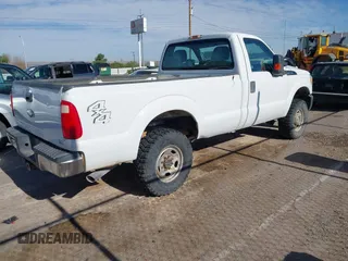2011 Ford Super Duty F-250 SRW XL with VIN 1FTBF2B64BEB79203, listed as a IAAI auction lot 42091554 with 66,597 mi miles. Bid and sale history available at carsss.com. Image 4.