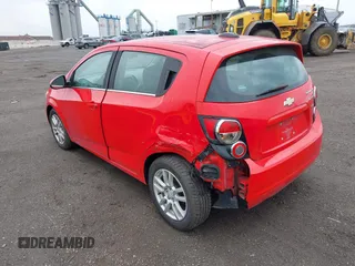2016 Chevrolet Sonic LT with VIN 1G1JC6SB4G4175263, listed as a IAAI auction lot 42585844 with 100,109 mi miles and . Bid and sale history available at DreamBid. Image 3.