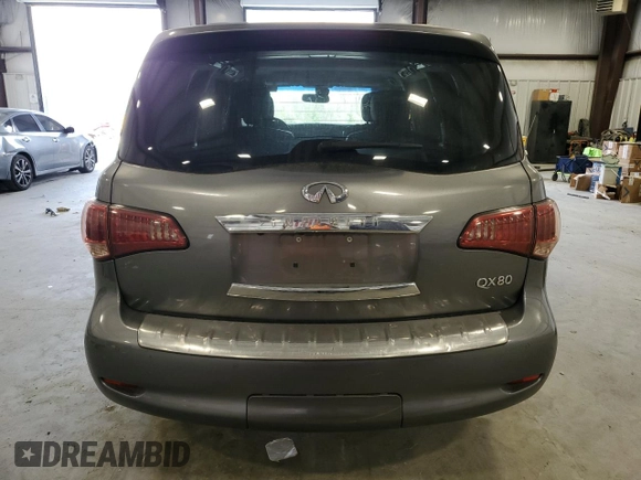 2015 Infiniti QX80 with VIN JN8AZ2NE1F9082792, listed as a Copart auction lot 48997125 with 128,947 mi miles and Salvage Title. Bid and sale history available at carsss.com. Image 6.