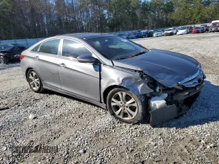 2012 Hyundai Sonata Limited with VIN 5NPEC4AC9CH469480, listed as a Copart auction lot 42387105 with 124,526 mi miles and Salvage Title. Bid and sale history available at carsss.com. Image 4.