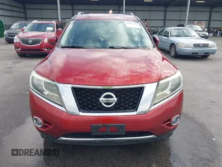 2016 Nissan Pathfinder Platinum with VIN 5N1AR2MMXGC658433, listed as a IAAI auction lot 41685557 with 107,695 mi miles and . Bid and sale history available at DreamBid. Image 12.