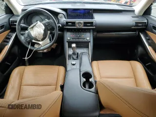 2017 Lexus IS 300 with VIN JTHCM1D26H5025811, listed as a Copart auction lot 56952125 with 49,627 mi miles and Salvage title. Bid and sale history available at DreamBid. Image 8.