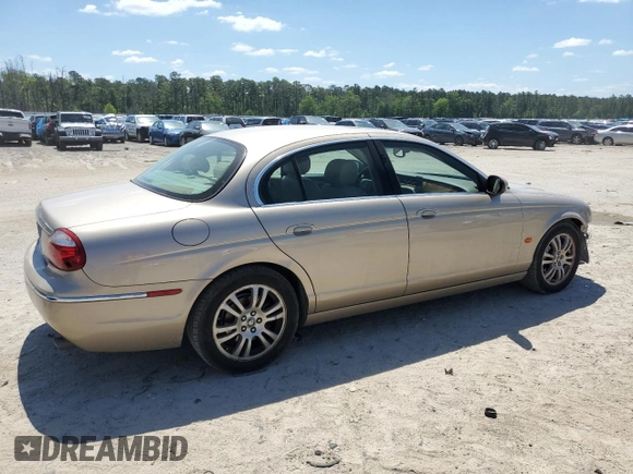 2005 Jaguar S-Type z VIN SAJWA01T65FN42855, wystawiony jako Copart lot #54888685 z przebiegiem 119 881 mil mil oraz Szkody całkowita. Historia ofert i sprzedaży dostępna na DreamBid. Obrazek 3.
