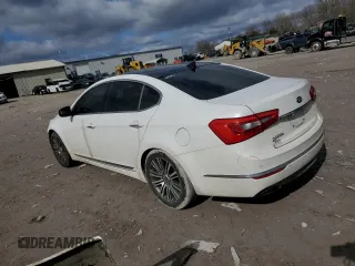 2016 Kia Cadenza Premium with VIN KNALN4D76G5216488, listed as a Copart auction lot 44564075 with 201,053 mi miles and Salvage Title. Bid and sale history available at carsss.com. Image 2.