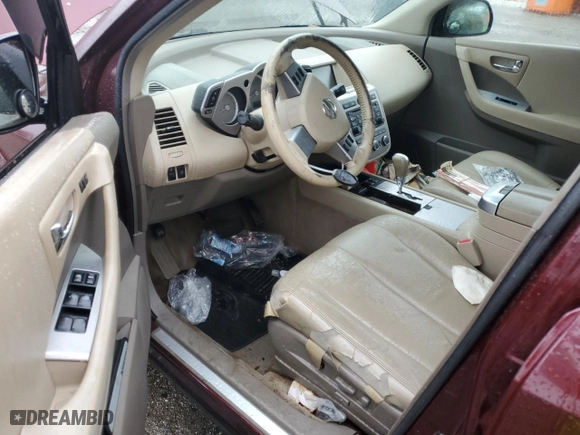 2006 Nissan Murano SL with VIN JN8AZ08W96W540119, listed as a Copart auction lot 51924195 with 149,414 mi miles and Clean Title. Bid and sale history available at carsss.com. Image 8.