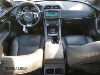 2020 Jaguar F-Pace 25t Prestige with VIN SADCK2FX7LA617986, listed as a Copart auction lot 87895495 with 106,909 mi miles and Non repairable. Bid and sale history available at DreamBid. Image 8.