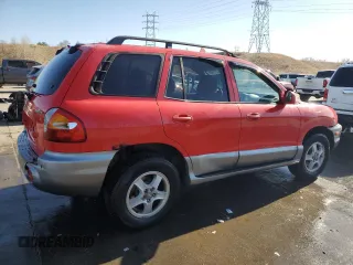 2003 Hyundai Santa Fe GLS with VIN KM8SC13D13U547310, listed as a Copart auction lot 44272905 with 215,746 mi miles and Salvage Title. Bid and sale history available at carsss.com. Image 3.