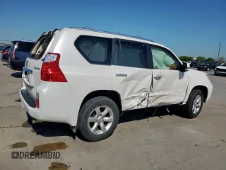2010 Lexus GX 460 with VIN JTJBM7FXXA5004911, listed as a Copart auction lot 53033735 with 157,895 mi miles and Salvage Title. Bid and sale history available at DreamBid. Image 3.