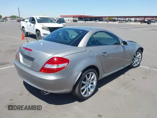 2006 Mercedes-Benz SLK-Class 3.5L with VIN WDBWK56F66F100007, listed as a IAAI auction lot 42108912 with 115,920 mi miles. Bid and sale history available at carsss.com. Image 4.