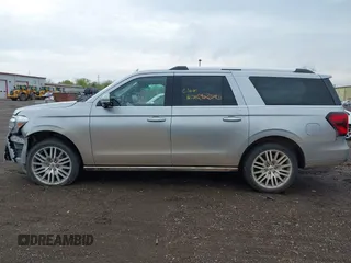2023 Ford Expedition Max Limited with VIN 1FMJK2A87PEA48229, listed as a IAAI auction lot 42170928 with 76,764 mi miles and . Bid and sale history available at DreamBid. Image 14.