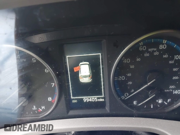 2018 Toyota RAV4 LE with VIN 2T3ZFREV9JW514778, listed as a IAAI auction lot 41202060 with 99,405 mi miles. Bid and sale history available at carsss.com. Image 7.