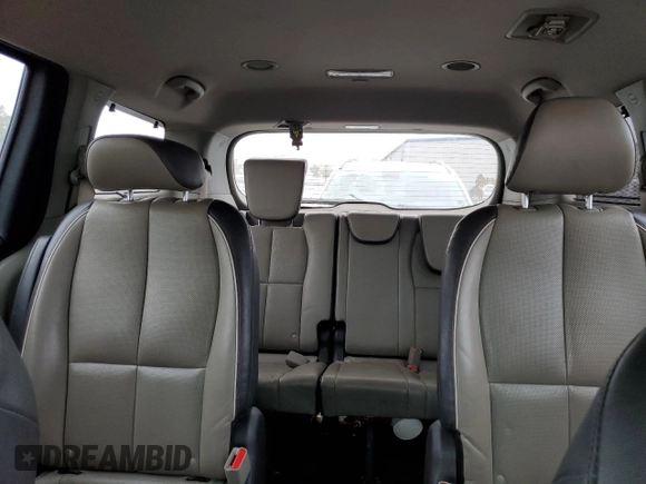 2016 Kia Sedona SX with VIN KNDMC5C15G6181498, listed as a Copart auction lot 51753695 with 182,117 mi miles and Salvage Title. Bid and sale history available at carsss.com. Image 10.