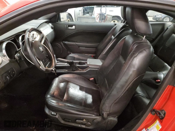 2007 Ford Mustang Deluxe with VIN 1ZVHT80N775202624, listed as a Copart auction lot 62857885 with 154,960 mi miles and Salvage title. Bid and sale history available at DreamBid. Image 7.