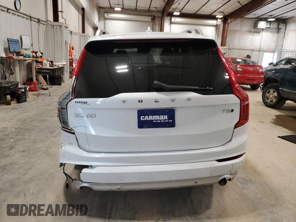 2018 Volvo XC90 Momentum z VIN YV4102PK4J1375017, wystawiony jako Copart lot #50607525 z przebiegiem 125 218 mil mil oraz Nie do naprawy • Non repairable. Historia ofert i sprzedaży dostępna na DreamBid. Obrazek 6.