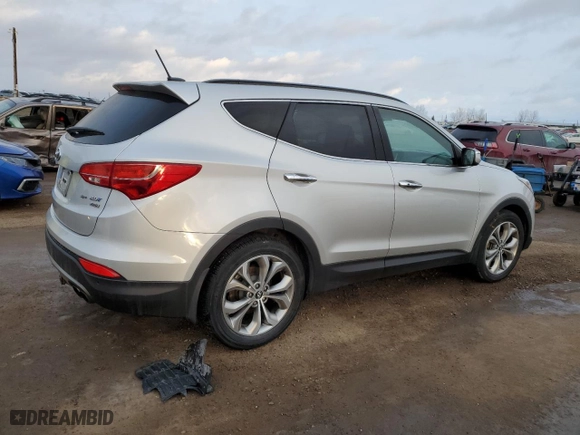 2014 Hyundai Santa Fe Sport with VIN 5XYZUDLA4EG148743, listed as a Copart auction lot 42243645 with NaN miles and Salvage Title. Bid and sale history available at carsss.com. Image 3.