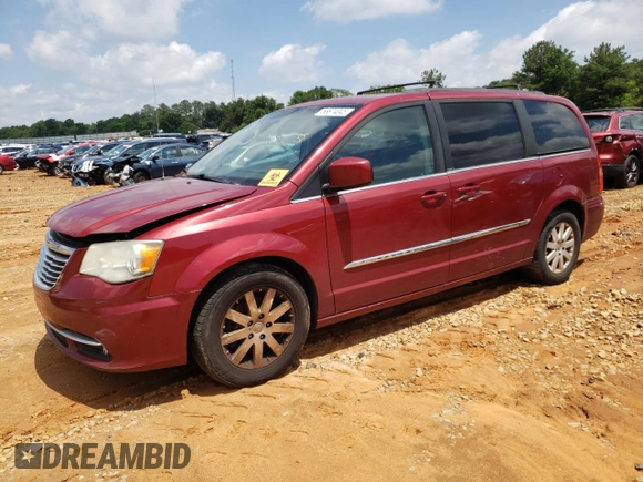 2014 Chrysler Town & Country Touring with VIN 2C4RC1BG0ER207287, listed as a Copart auction lot 55674045 with 248,497 mi miles and Clean Title. Bid and sale history available at DreamBid. Image 1.